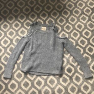 sweater shoulder top